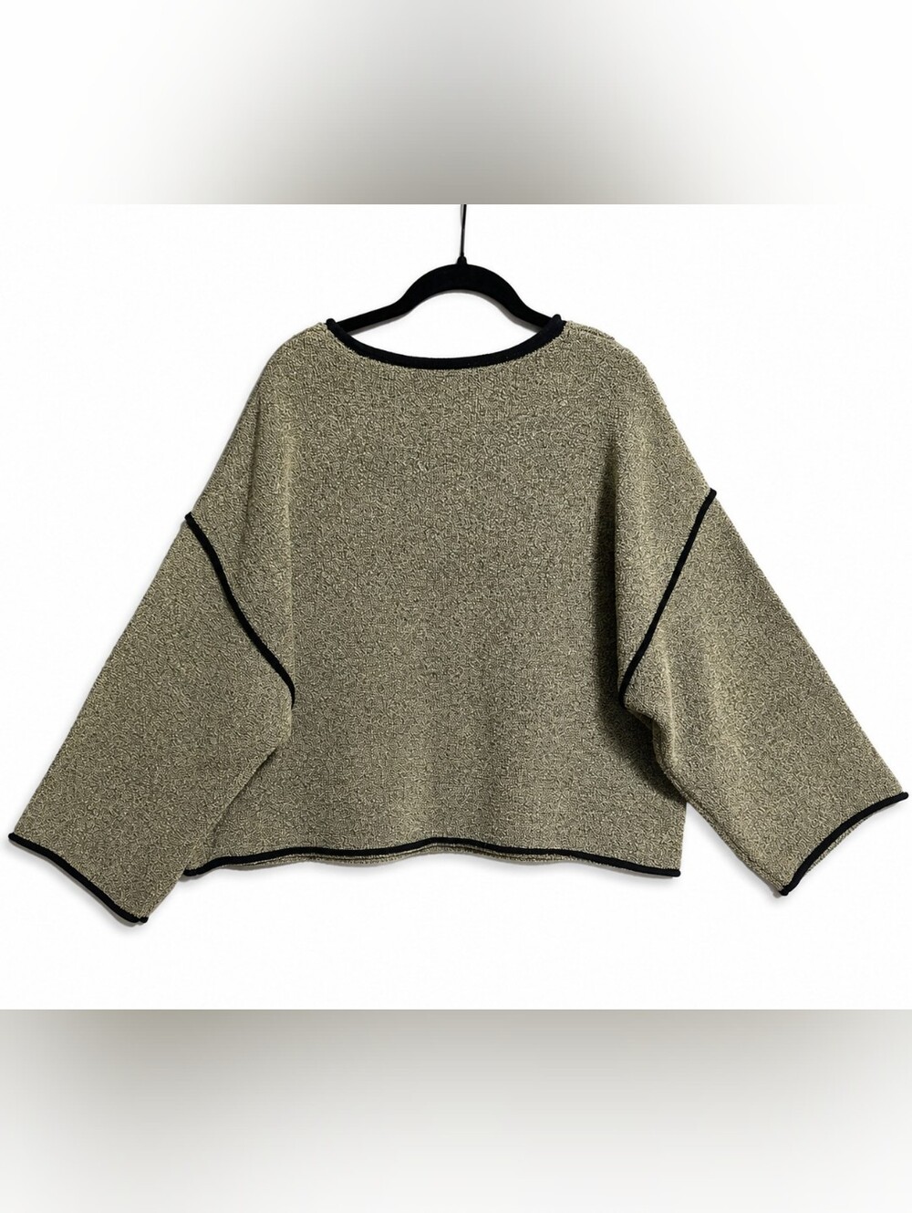 NATURAL LIFE SLOUCHY PULLOVER KNIT SWEATER SZ L - Picture 3 of 7